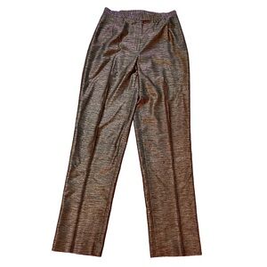Lafayette 148 New York Brown Wool Blend Pants Size 6